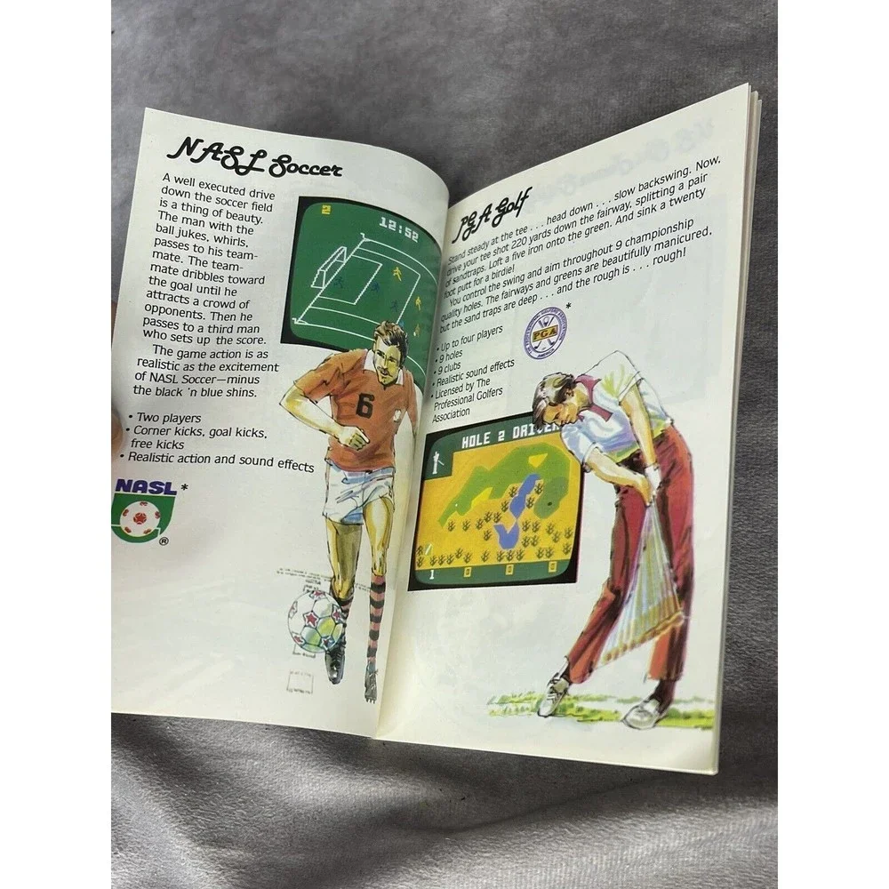 INTELLIVISION MATTEL ELECTRONICS 1981 BLUE CATALOG 2ND EDIT. #00073350-G1 36PGs!